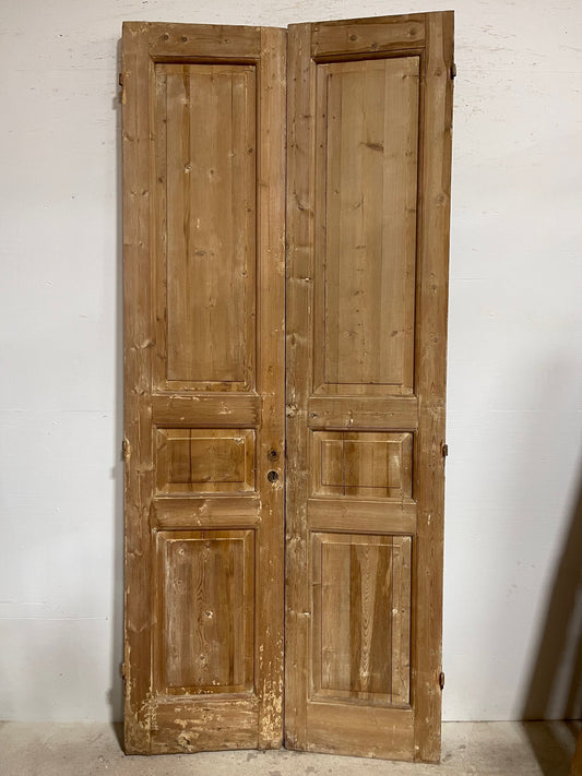 Antique French panel doors (100.75x44) I180