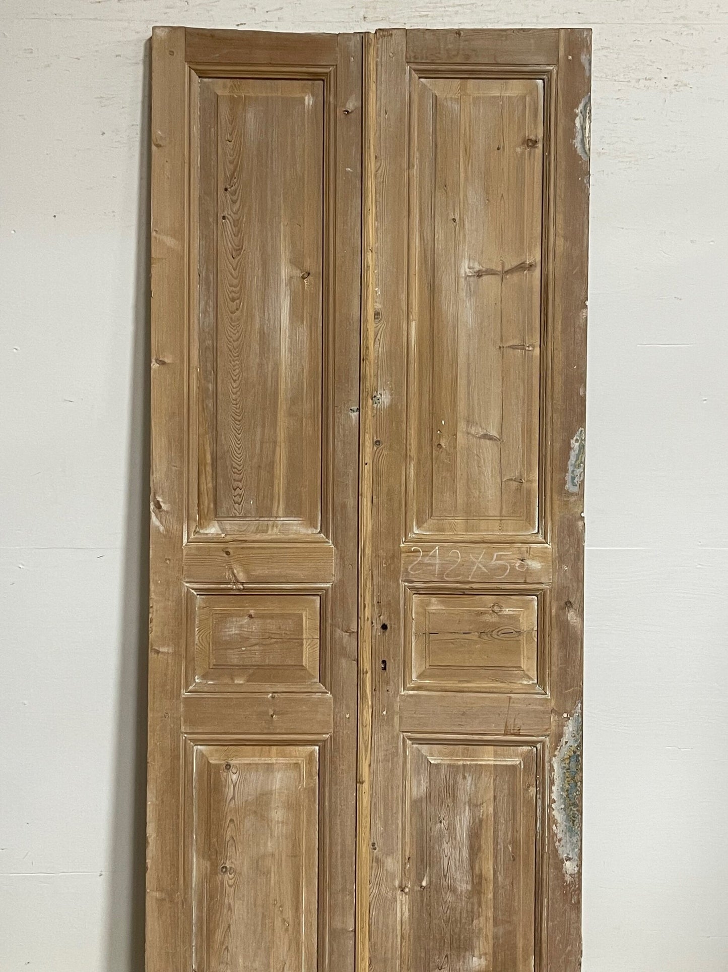 Antique French panel doors (95x39) I134
