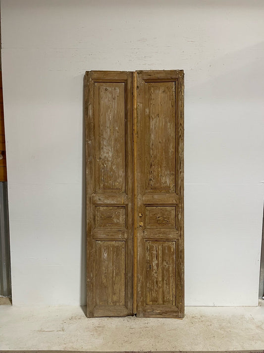 Antique French doors (87.75X35) G0018