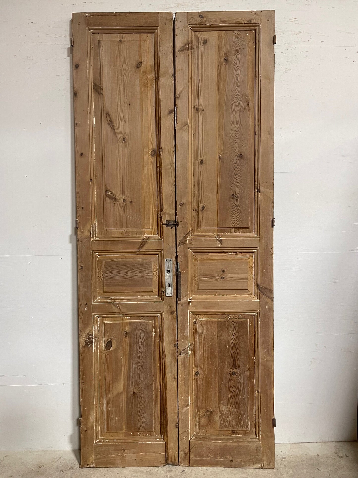 Antique French panel doors  (102 x 44.5) I055