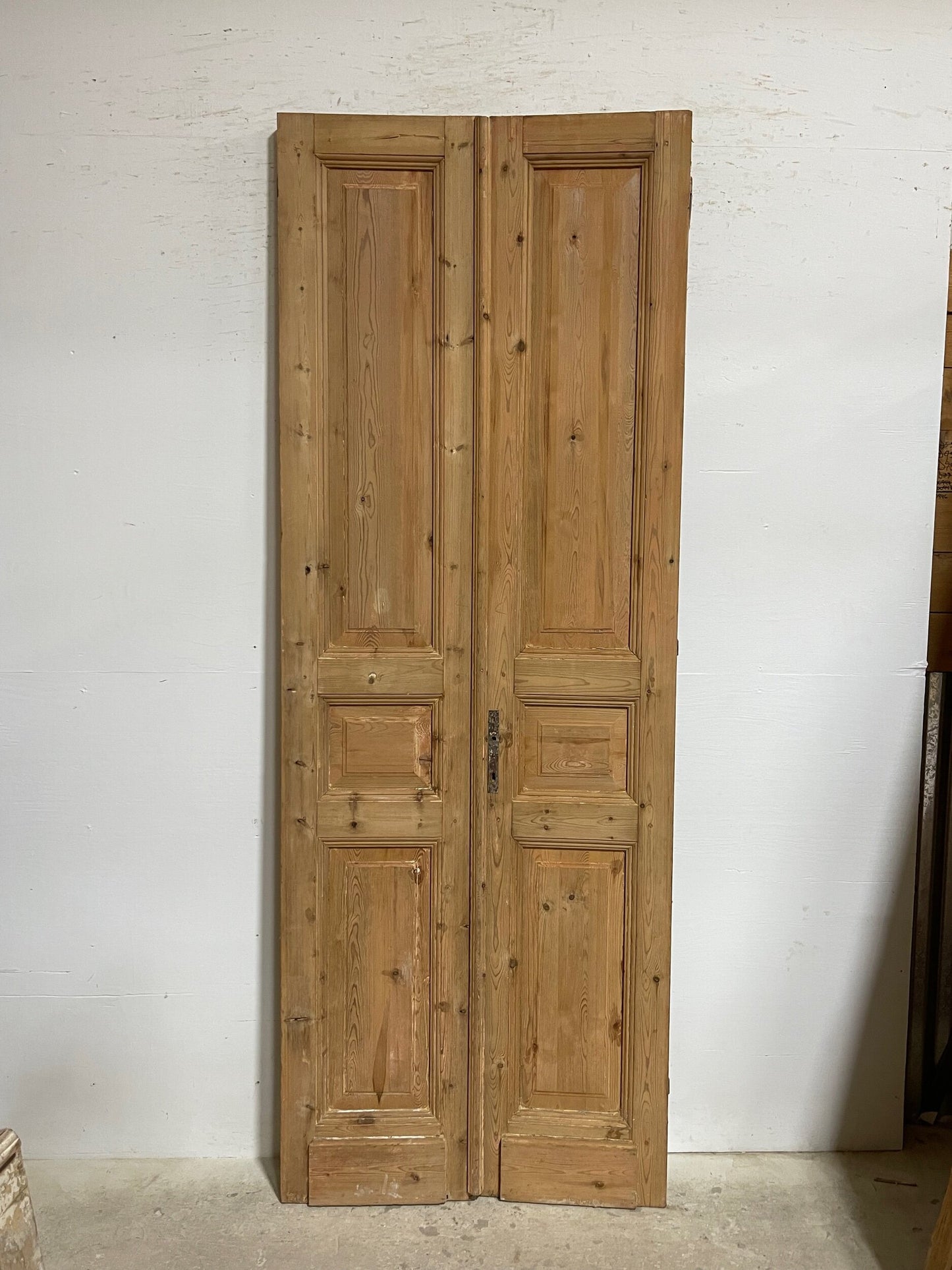 Antique French panel doors (97.25x35.5) I148