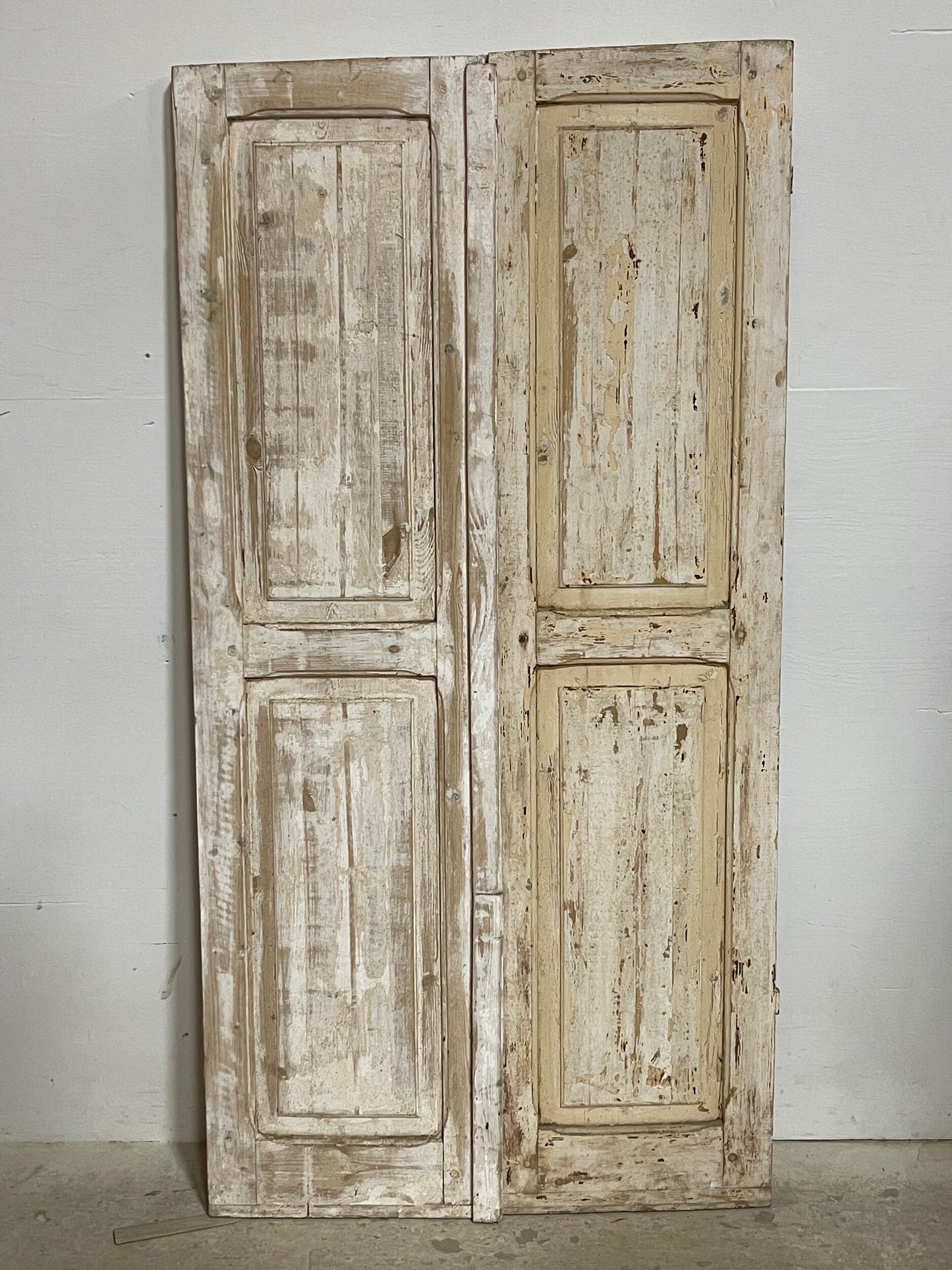 Antique French panel doors (66.75x34) I193