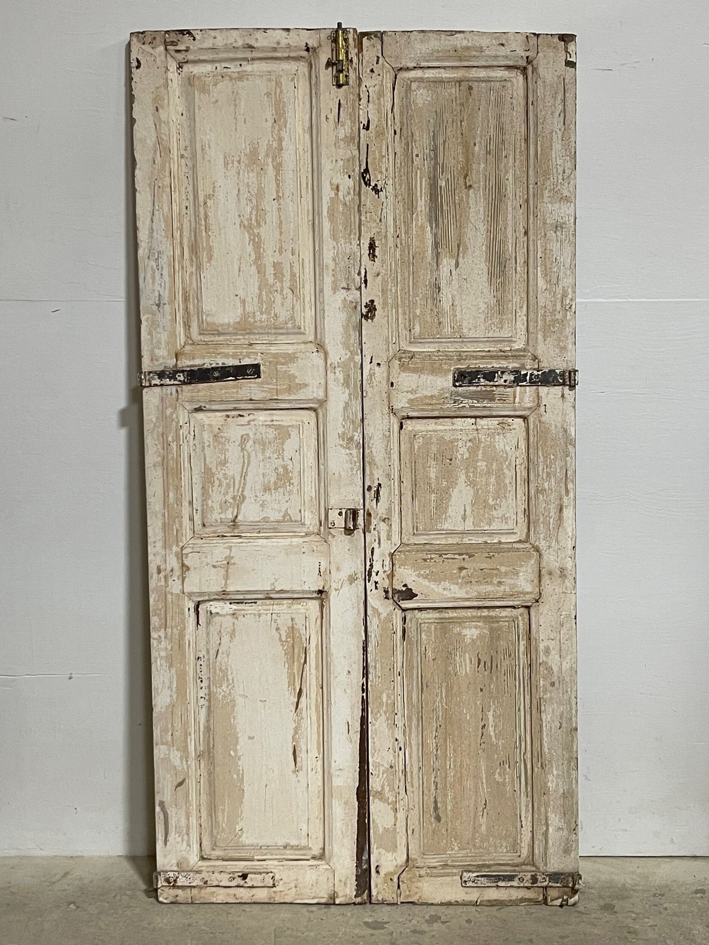 Antique French panel doors (68.25x33.5) I194