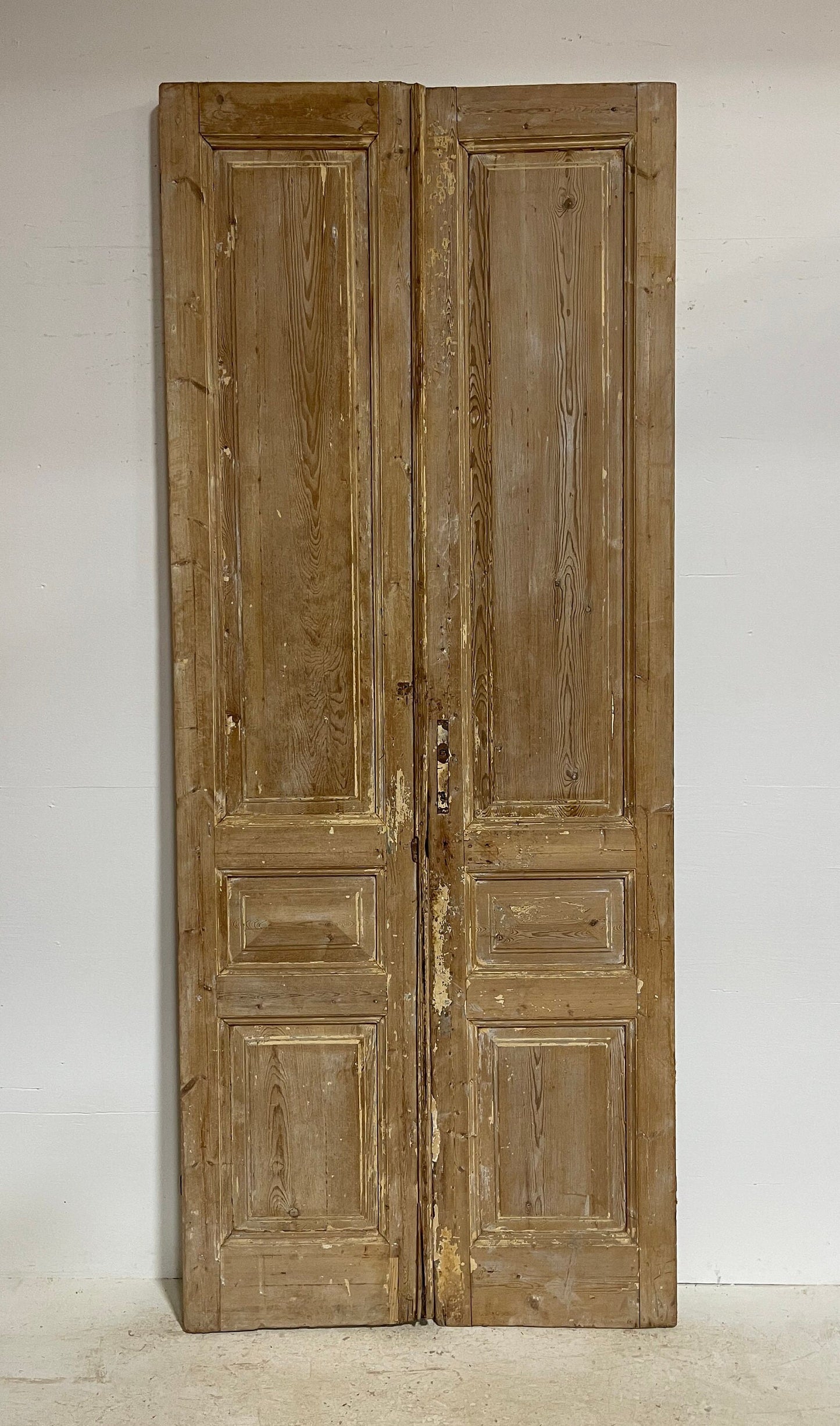 Antique French panel doors (108.25x44) G0058As