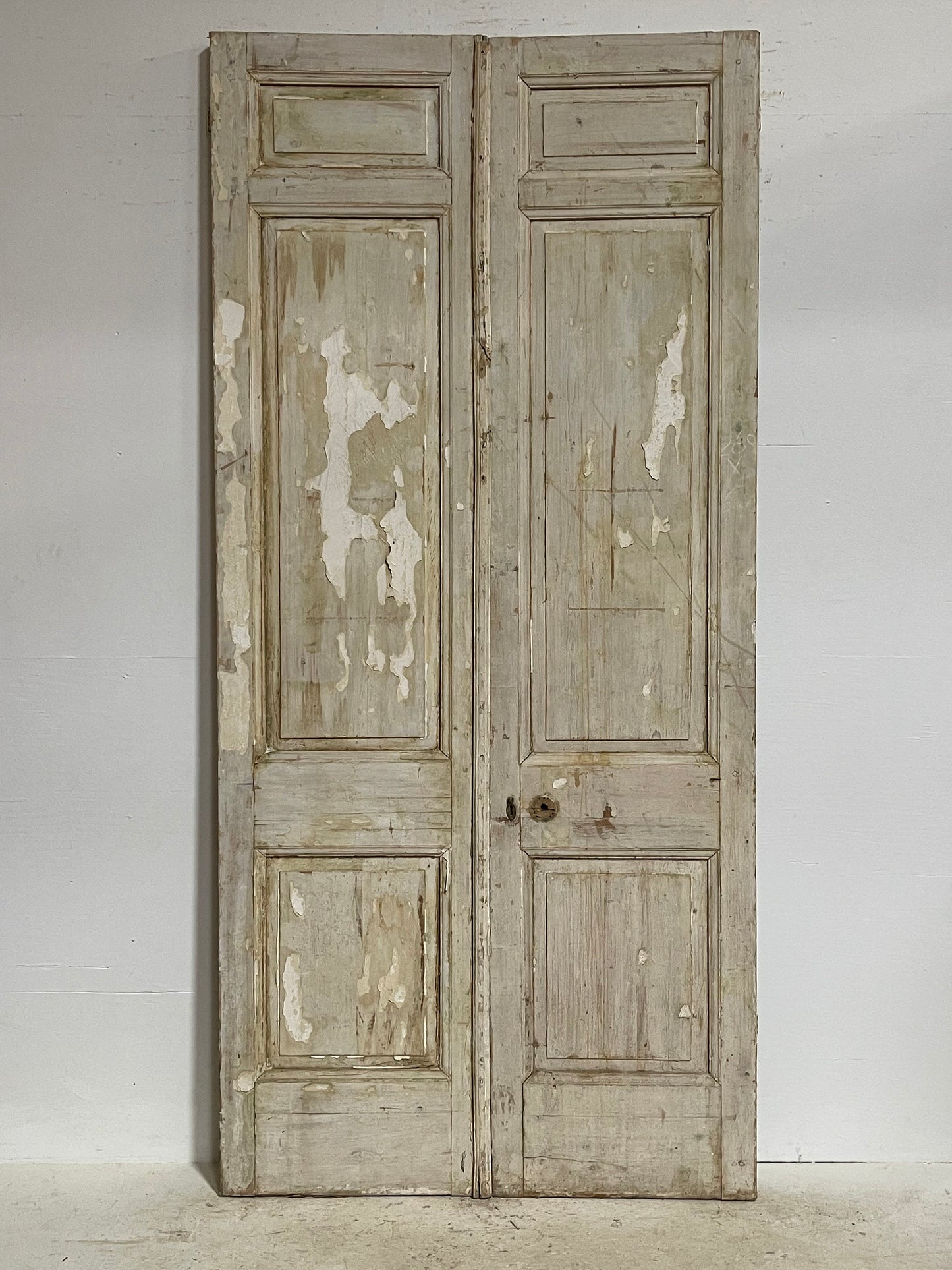 Antique French panel doors (102x47.75) G0144s