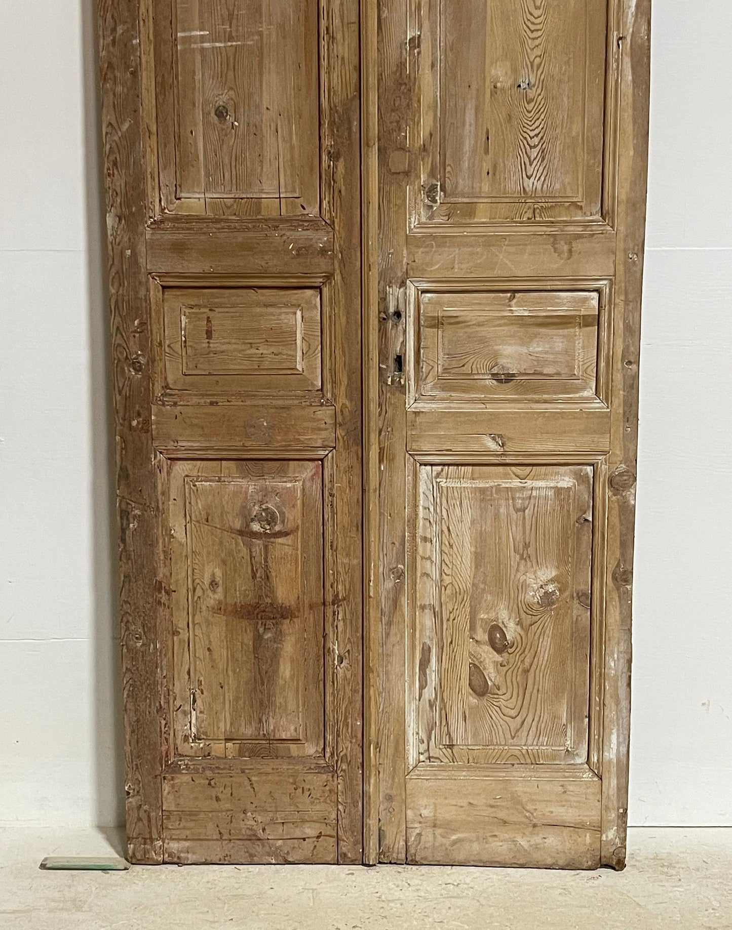 Antique French panel doors (96x39.75) G0184s