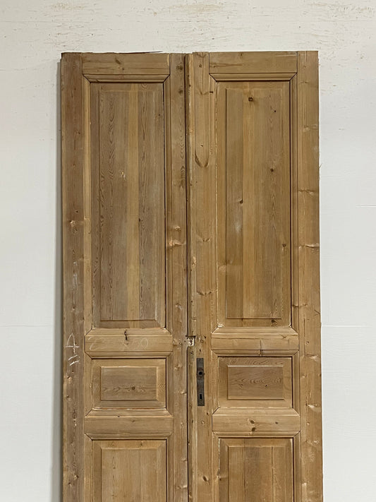 Antique French panel doors (90.75x39.5) G0189s