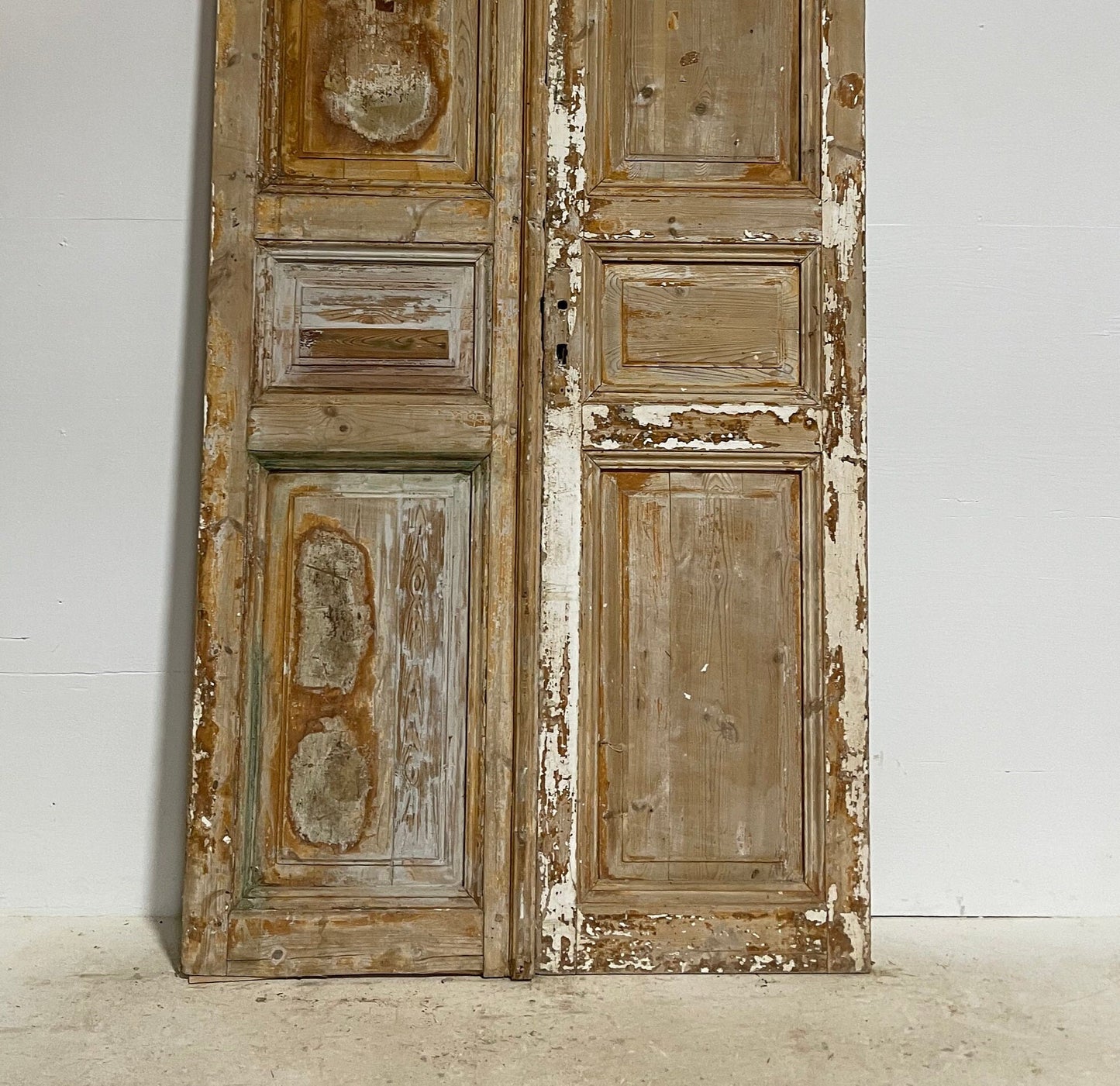 Antique French panel doors (98.5x43) G0128s