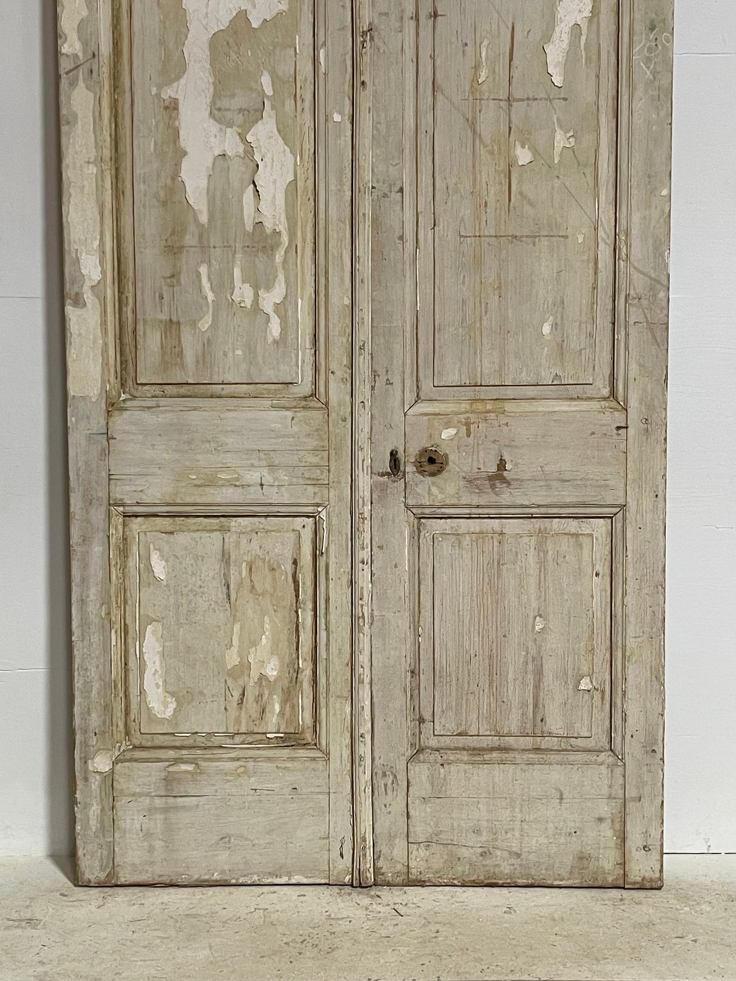 Antique French panel doors (102x47.75) G0144s