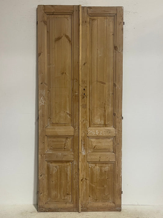 Antique French panel doors (100x41) G0151 warp