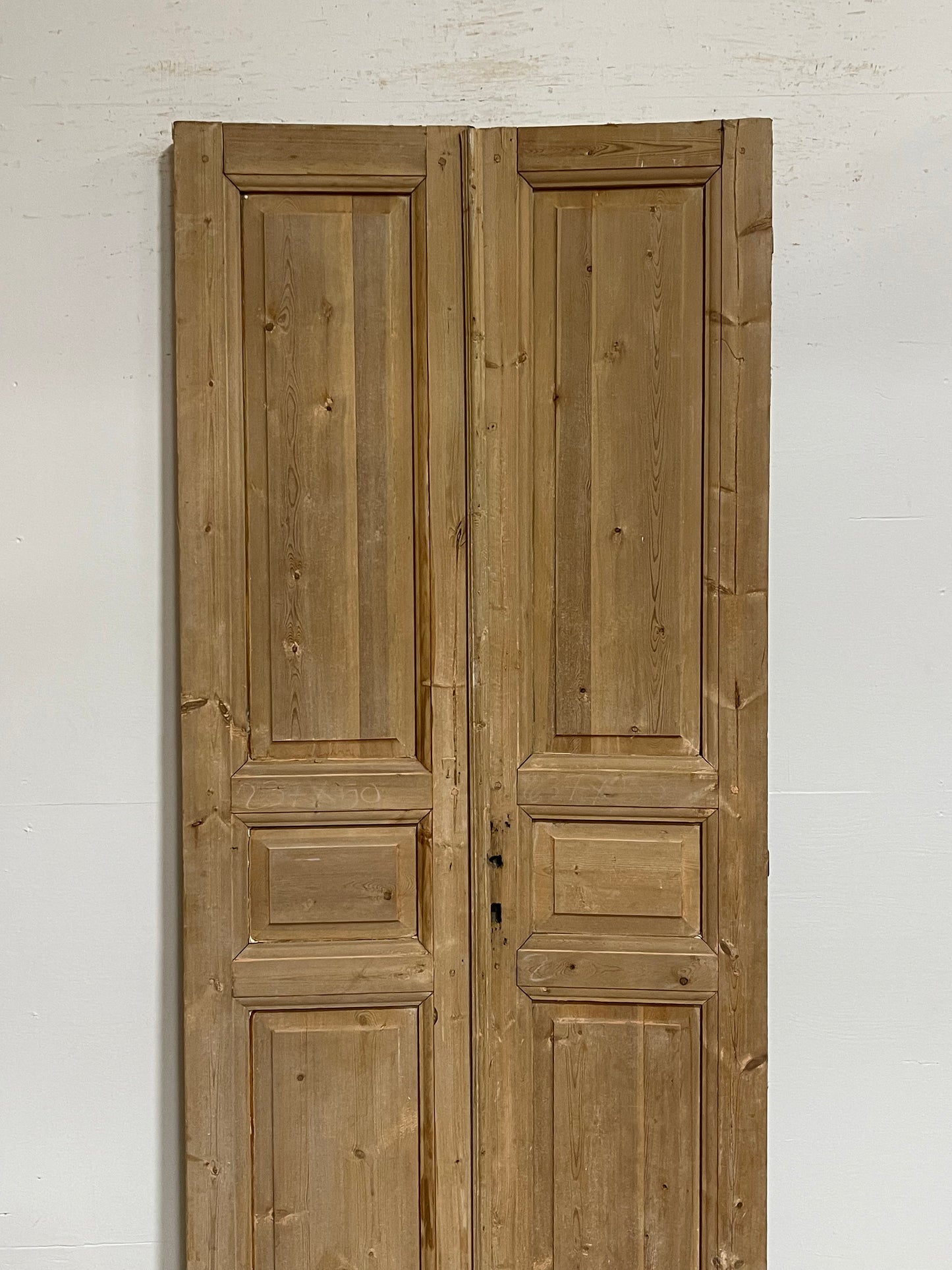 Antique French panel doors (93.5x39.5) G0180s