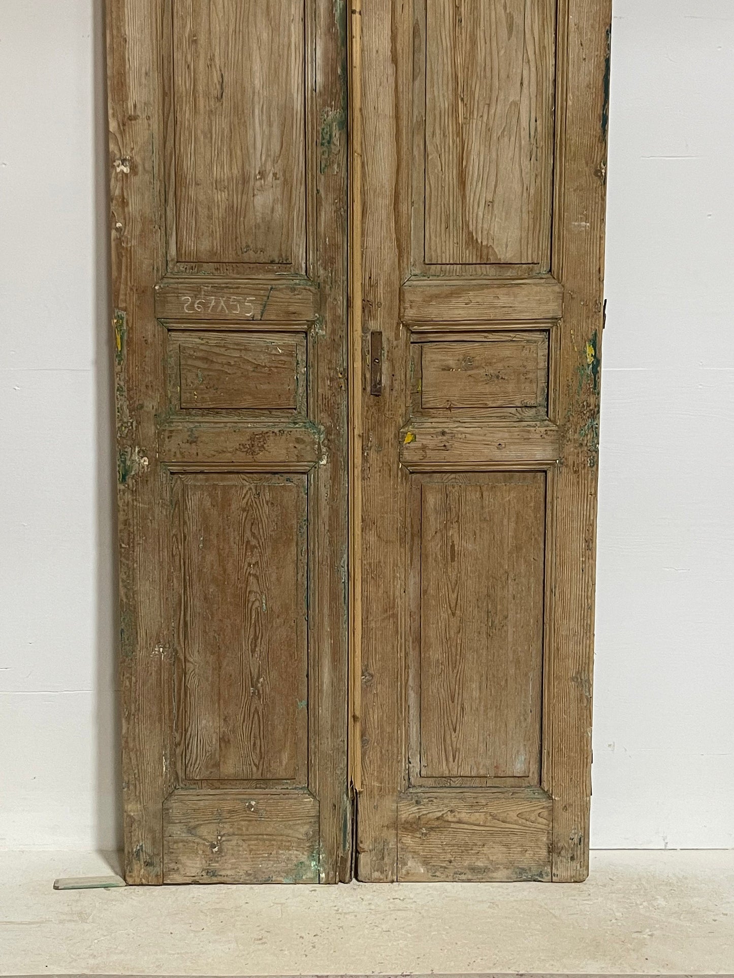 Antique French panel doors (105x44) G0183s