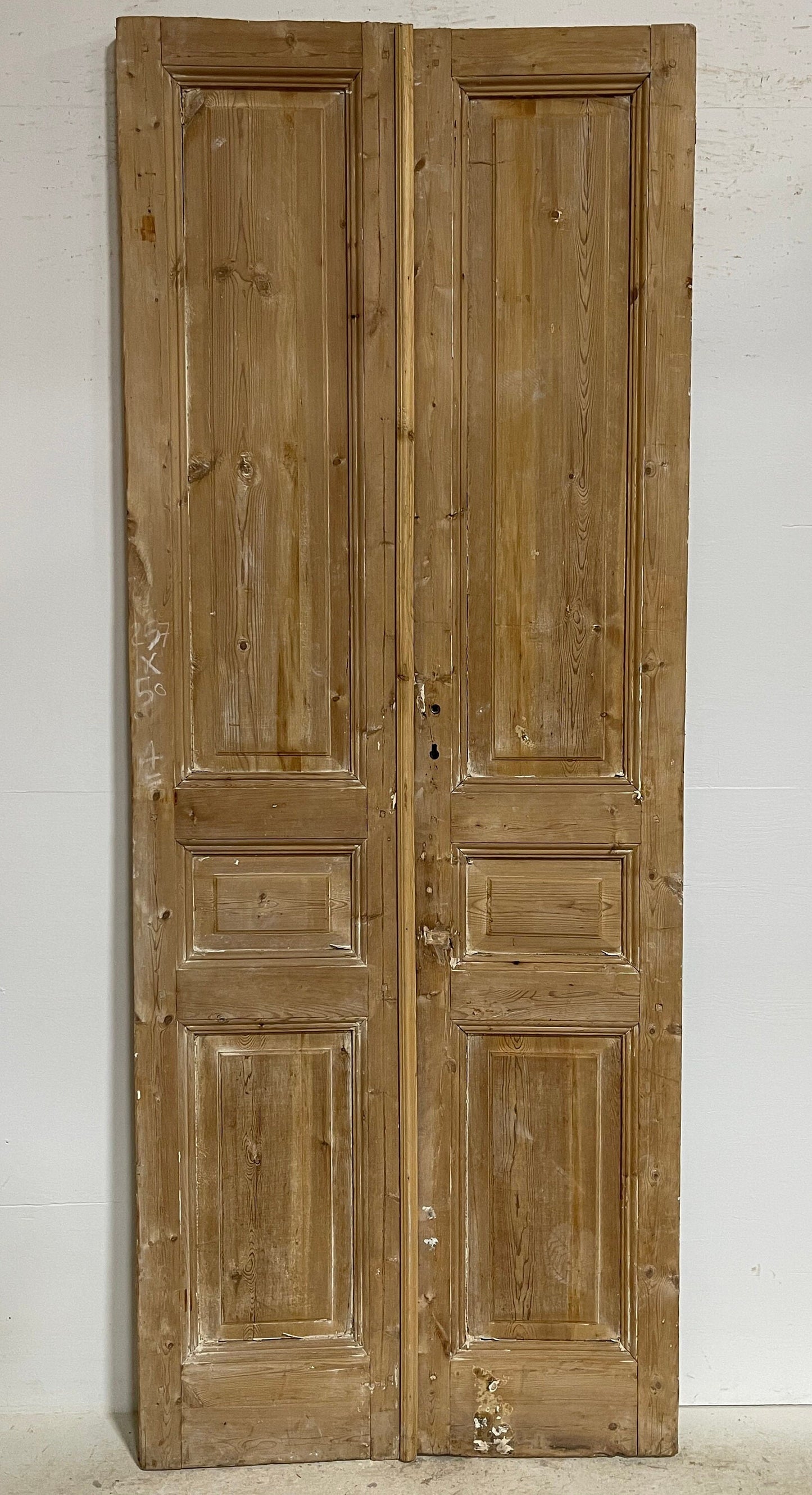 Antique French panel doors (100.5x39) G0194s