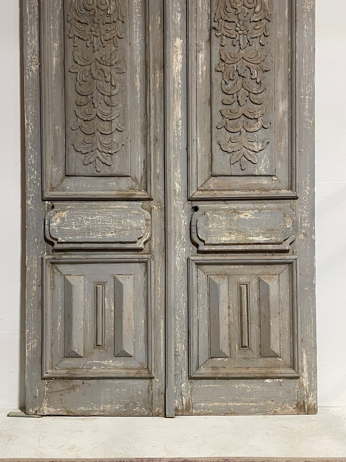 Antique French panel door (100.75x60) H0007s