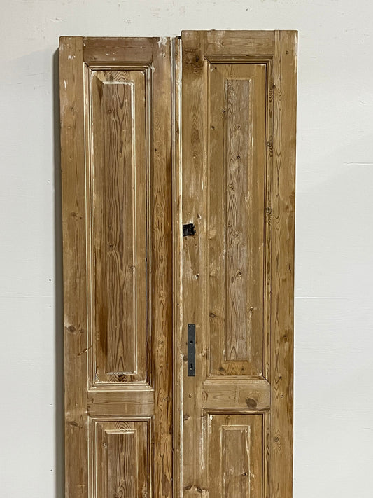 Antique French panel doors (85x32) H0047s