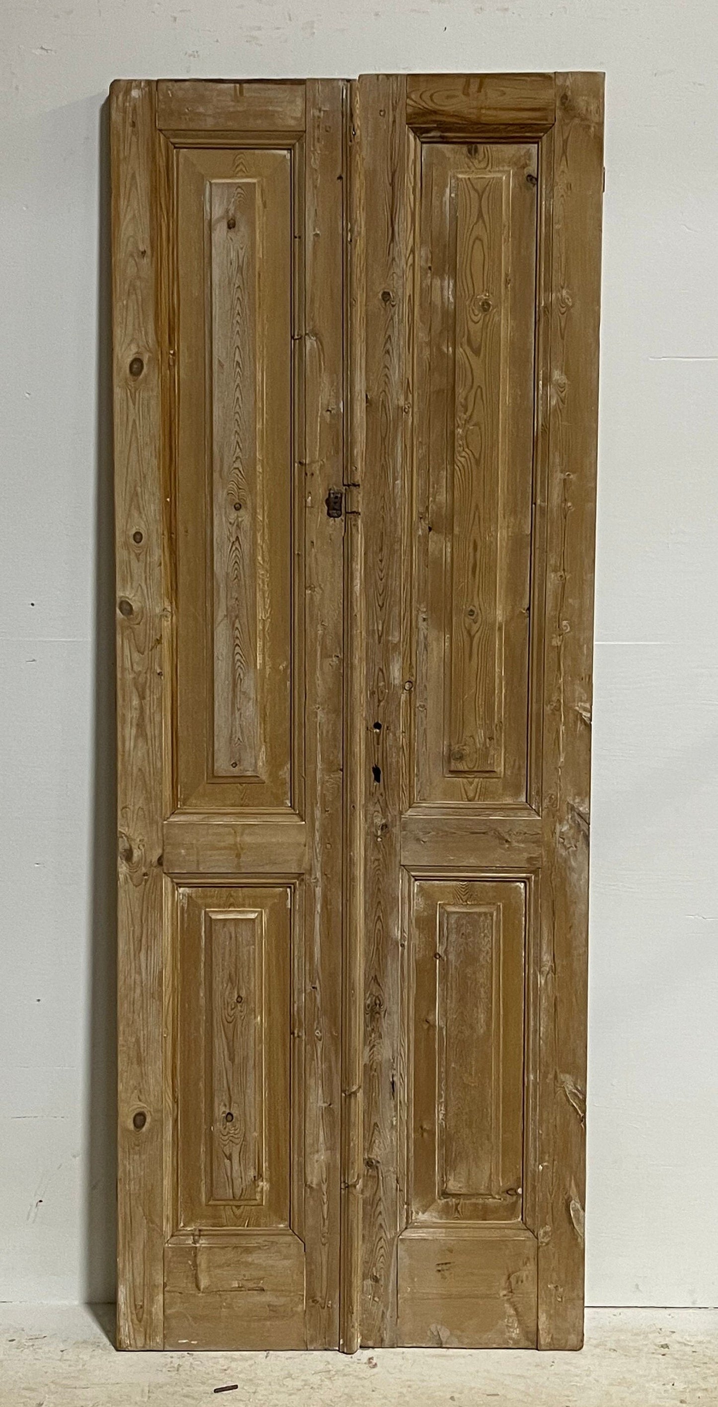 Antique French panel doors (85x32) H0038s