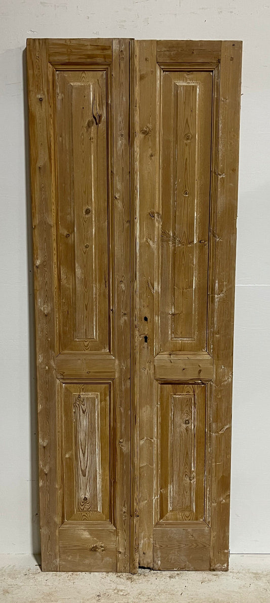 Antique French panel doors (85x32) H0046s