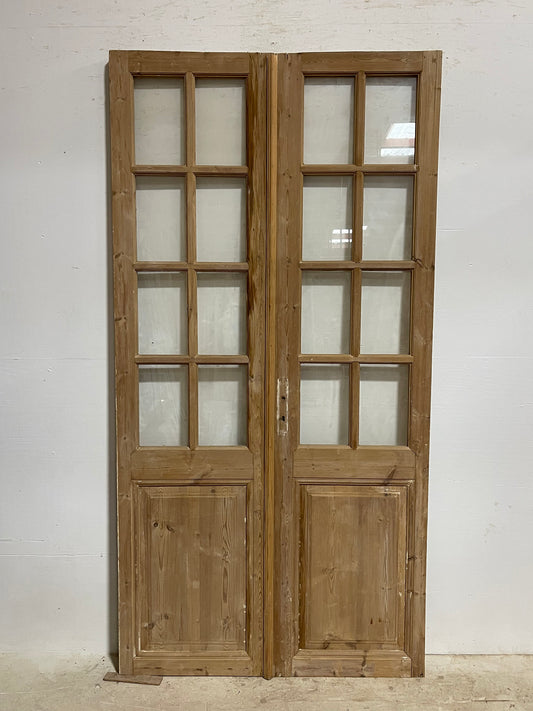 Any French panel door with glass (91.75x46.5) H0300s