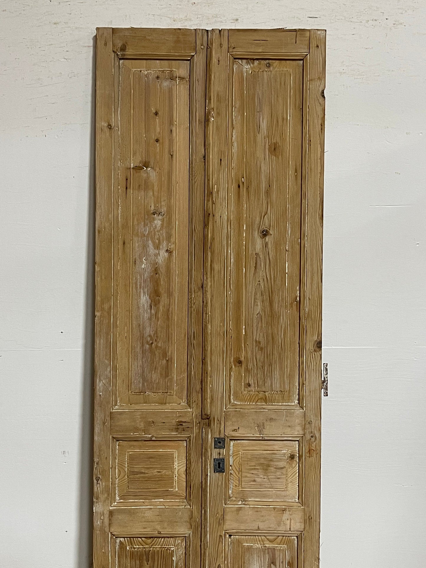 Antique French panel doors (90.5x29.5) I074s