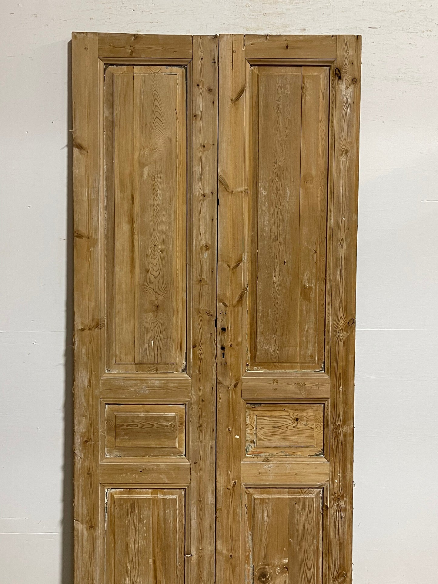 Antique French panel doors (90.25x40.5) I112s